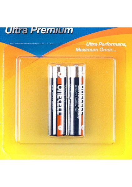 Ultra Premium Alkalin 1,5 V. 2'li Aaa Boy Pil fiyatları