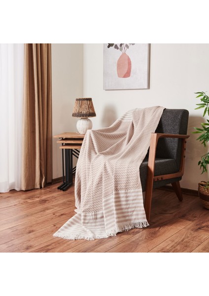 Soft Koltuk Örtüsü - Bej - 180X210 cm