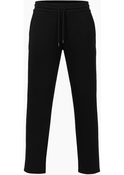 Erkek Düz Paça Rahat Kesim Premium Kumaş Eşofman Altı