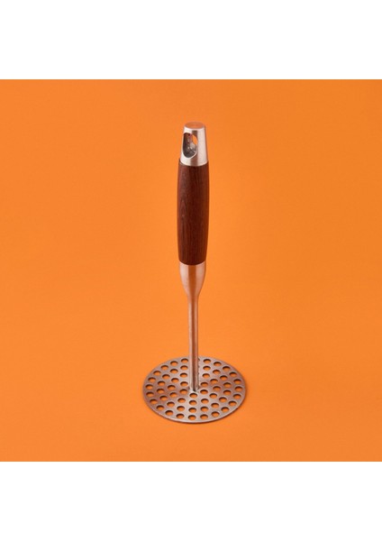 Ahşap Saplı Patates Ezeceği - Gri / Kahverengi modelleri