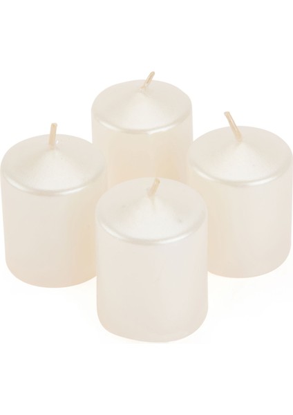 4'lü Bar Fener Mumu - Sedef- 3,8x5 cm modelleri