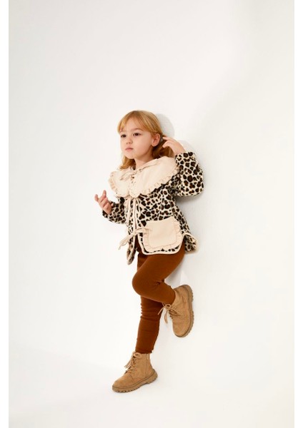 Kız Çocuk Hırka Tayt Takım