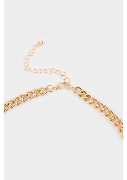 Kadın Siyah-Beyaz Yonca Detaylı kolye E8306AXNS modelleri