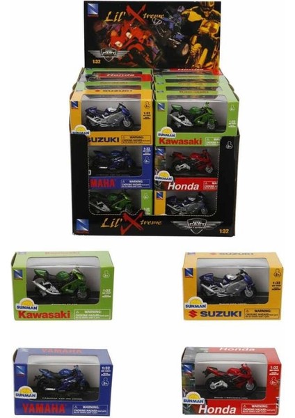 6027 Nessiworld-Nry-1 32 Yamaha- Suzukı- Honda- Kawasaki Model Motor