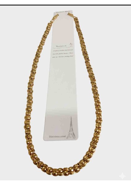 Erkek Kral Kolye Çelik Kararmaz