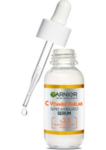 3 Adet Garnier C Vitamini Parlak Süper Aydınlatıcı Serum 30 ml fiyatları