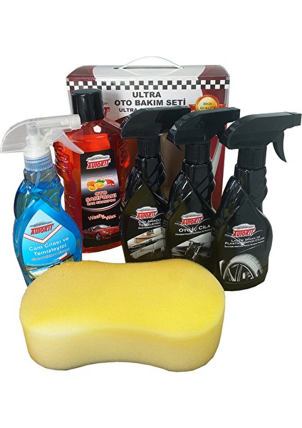4 Adet Ultra Oto Bakım Seti