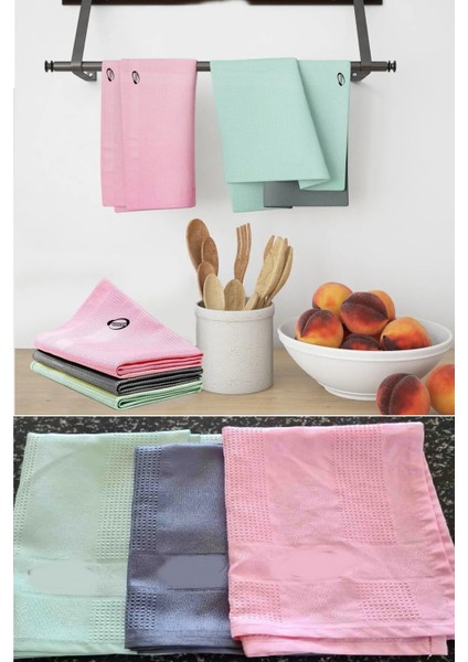 Beyaz Bölmeli Düzenleyici Sepet Caddy + 3 Adet Gerçek Mikrofiber Temizlik Bezi - 2li Set DEF456 fiyatları