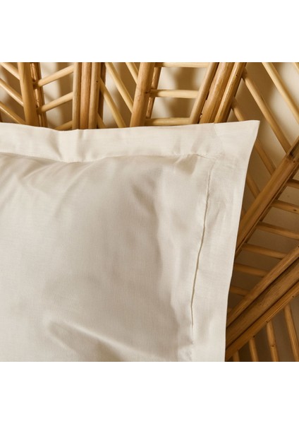 Soft Basic Oxford 2'li Yastık Kılıfı - Ekru - 50X70 cm fiyatları
