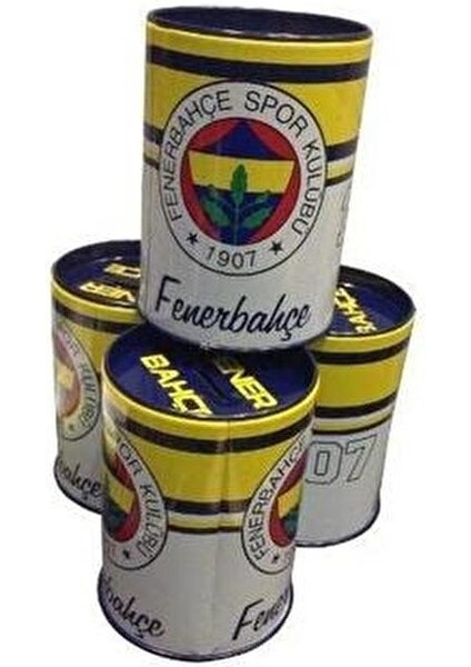 Lisanlı Kumbara Mavi Sarı Renkli Modern Tasarım 11 cm Çap 15,5 cm Boy fiyatları