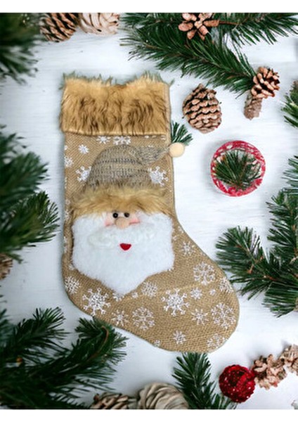 Yılbaşı Çam Ağacı Çorabı 30 cm fiyatları