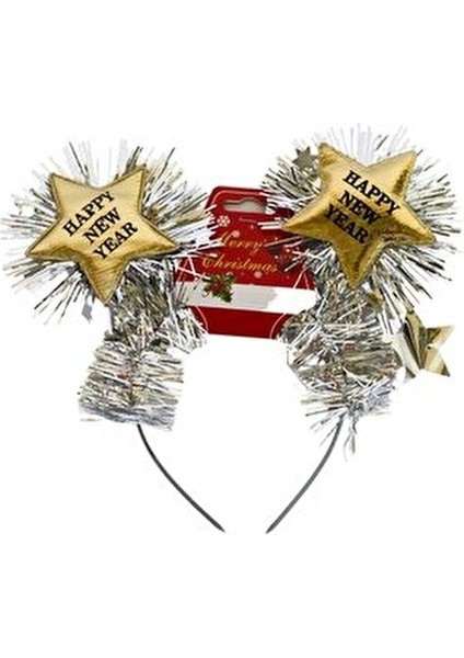 Yılbaşı Parti Aksesuarı yıldız Figürlü Taç Altın fiyatları