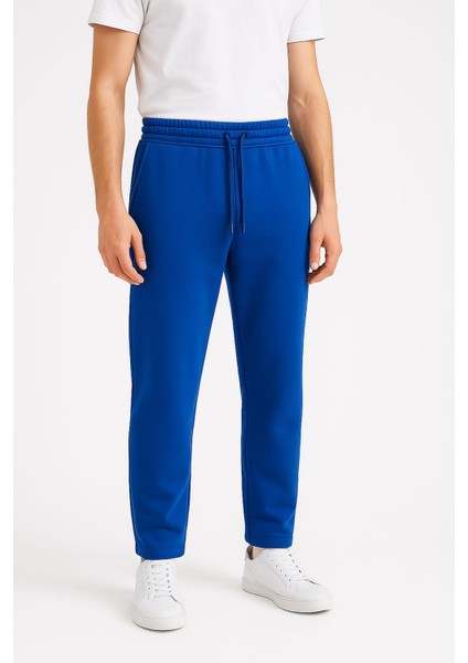 Erkek Düz Paça Rahat Kesim Premium Kumaş Eşofman Altı fiyatları