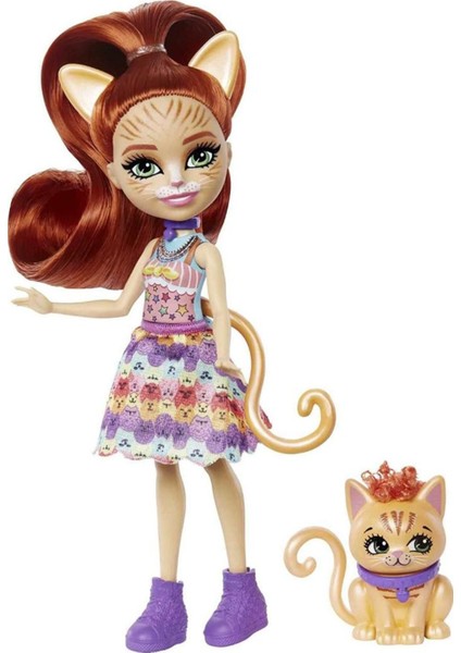 Popüler Karakter Bebekler Tarla Tabby Cuddler FNH22-HHB91 indirimleri