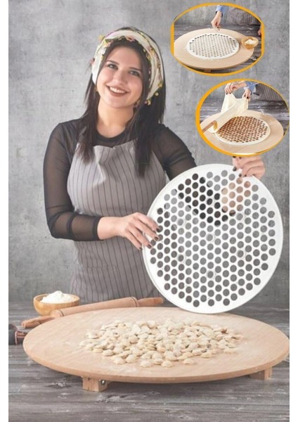 Mantı Kalıbı Tek Seferde 121 Adet Dev Boy + Kek - Kurabiye - Fondan Kalıbı 12 Adet - 2li Set F6B7C1 fırsatları