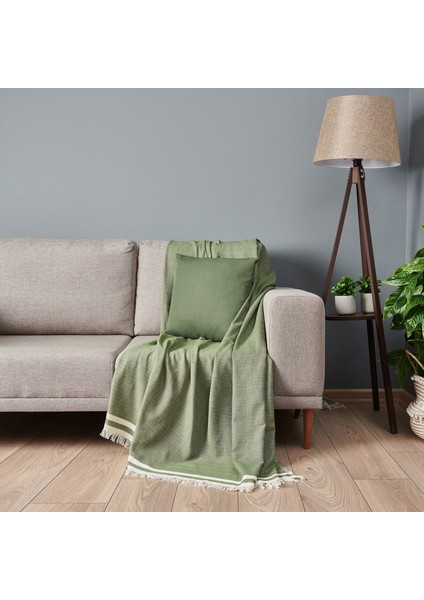 Home Koltuk Şalı - Yeşil - 170X230 cm