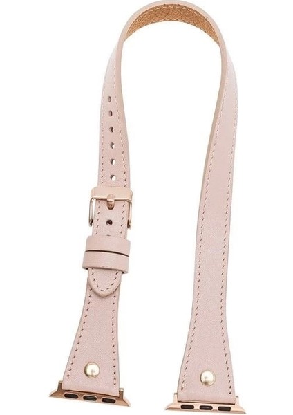 Apple Watch Uyumlu Deri Kordon 38-40-41MM Slim Dtgt Nu1 modelleri