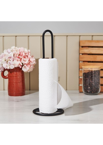 Houseware Kağıt Havlu Tutucu - Siyah - 32 cm