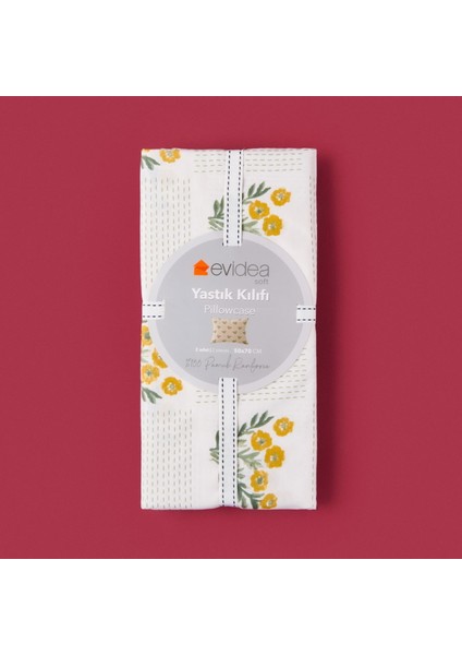 Soft Folky 2'li Yastık Kılıfı - Beyaz - 50X70 cm modelleri