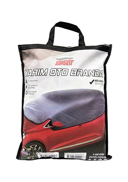 4 Adet Yarım Araç Brandası Suv 440X245CM