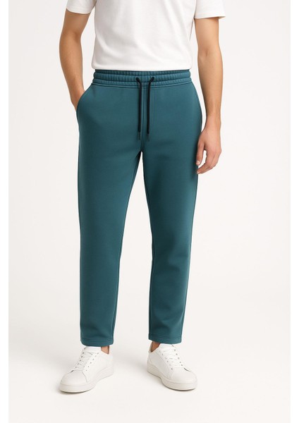 Erkek Düz Paça Rahat Kesim Premium Kumaş Eşofman Altı fiyatları