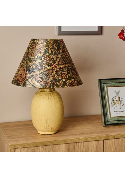 Design Sirius Handmade Abajur - Bej / Renkli