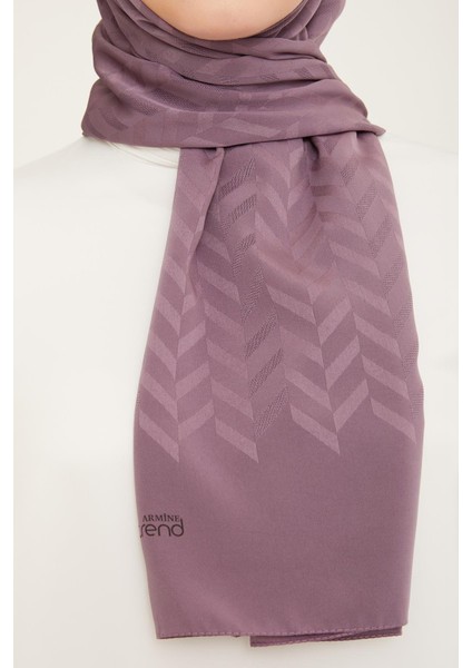 Trend J.capri Mürdüm Rengi Desenli Şal 1 - 385 fiyatları