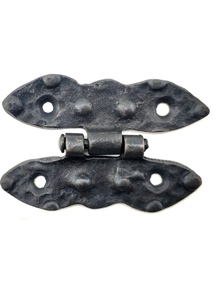 Buğz Antika Tarz Dekoratif Pirinç Bodur Menteşe - 75X50 Mm, Oksit