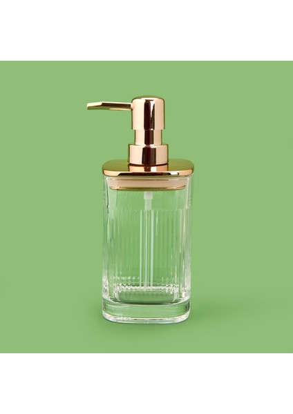 Bath 2'li Banyo Sıvı Sabunluk Seti - Altın / Şeffaf modelleri