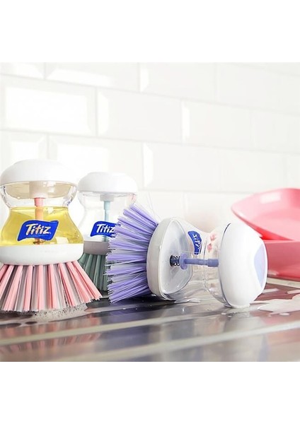 Deterjan Hazneli Bulaşık Fırçası - Titiz modelleri