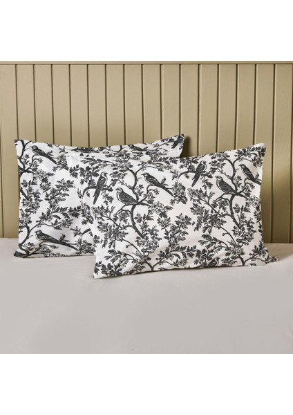 Soft Peace 2'li Yastık Kılıfı - Beyaz - 50X70 cm