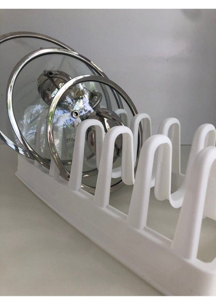 6 Bölmeli Tencere Kapak Rafı - Tencere Kapak Organizeri modelleri