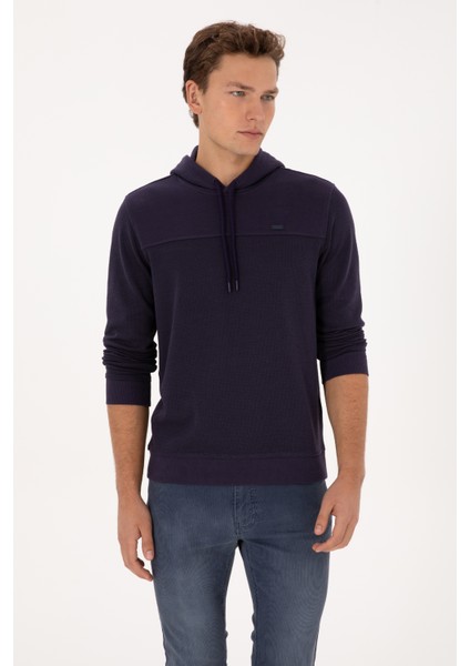 Erkek Mürdüm Sweatshirt 50315526-VR074