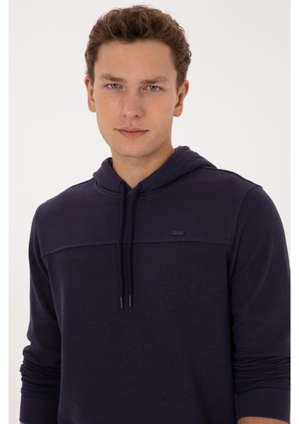 Erkek Mürdüm Sweatshirt 50315526-VR074 fiyatları