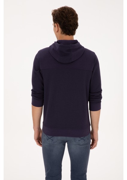 Erkek Mürdüm Sweatshirt 50315526-VR074 indirimleri