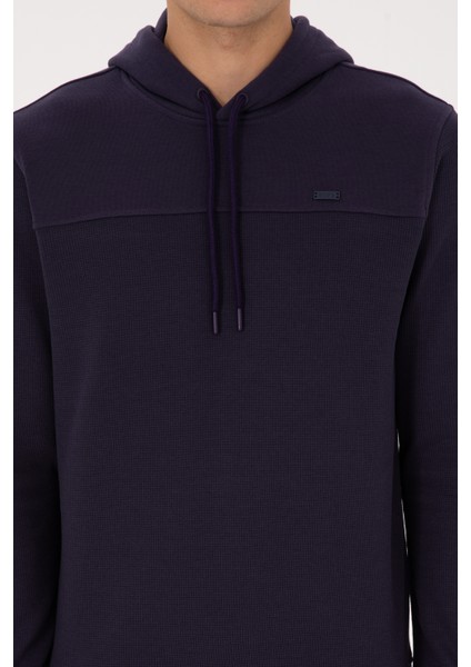 Erkek Mürdüm Sweatshirt 50315526-VR074