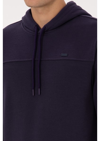 Erkek Mürdüm Sweatshirt 50315526-VR074