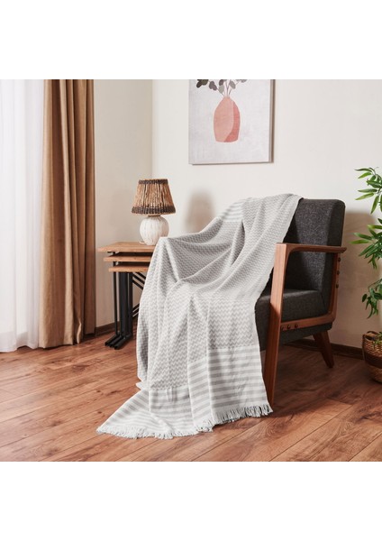 Soft Koltuk Örtüsü - Gri - 180X210 cm