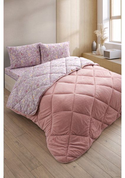 Nordelle Battal Boy Lüx Wellsoft Yorgan Çift Taraflı - 2 Adet Yastık Kılıflı Yorgan Seti 215X235 cm fiyatları