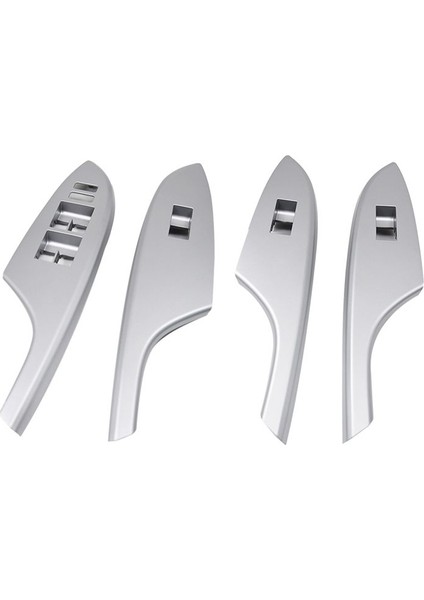 4pcs Araba Kapı Pencere Anahtarı Çarşamba Trim Cam Panel Kolçak Asansör Anahtarı Düğmesi Toyota Corolla Için Kapak 2009-2013 (Yurt Dışından)