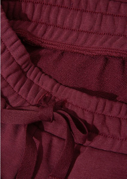 Mavi Jeans Baskılı Bordo Eşofman Altı 7010032-70393