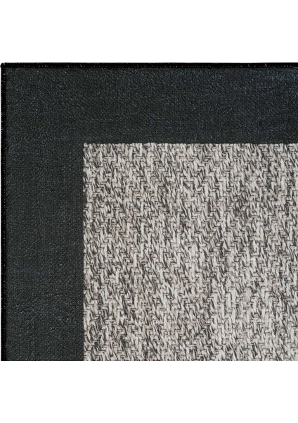 Pratico Gri Makinede Yıkanabilir Halı Sisal Görünüm Dijital Baskıyumuşak Kaymaz Taban Mutfak Halısı fırsatları