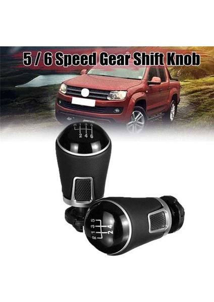Dişli Vites Knob Manuel Dişli Vites Kara Sopa Kafa Tutma Seviye Evrensel 6 Hız Volkswagen Jetta Golf (Yurt Dışından) fırsatları