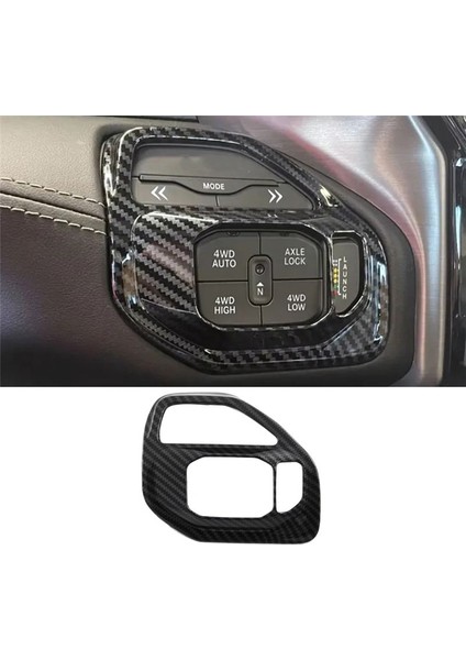 Araba Merkezi Sürücü Modu Swtıch Düğme Çerçevesi Dodge Ram 1500 2500 3500 2019-2023 Abs Iç Aksesuarlar (Yurt Dışından) fiyatları