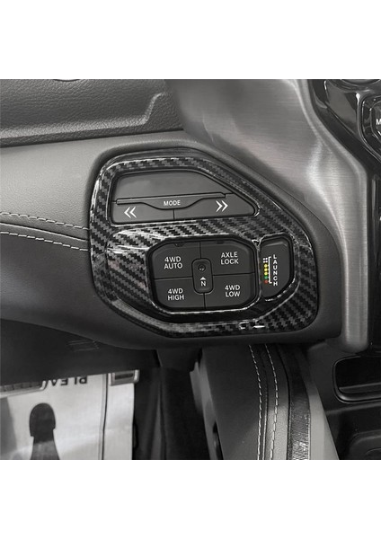 Araba Merkezi Sürücü Modu Swtıch Düğme Çerçevesi Dodge Ram 1500 2500 3500 2019-2023 Abs Iç Aksesuarlar (Yurt Dışından) modelleri