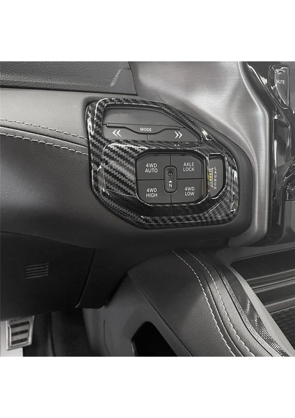Araba Merkezi Sürücü Modu Swtıch Düğme Çerçevesi Dodge Ram 1500 2500 3500 2019-2023 Abs Iç Aksesuarlar (Yurt Dışından) fırsatları