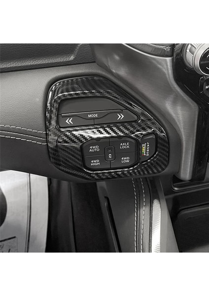 Araba Merkezi Sürücü Modu Swtıch Düğme Çerçevesi Dodge Ram 1500 2500 3500 2019-2023 Abs Iç Aksesuarlar (Yurt Dışından) indirimleri