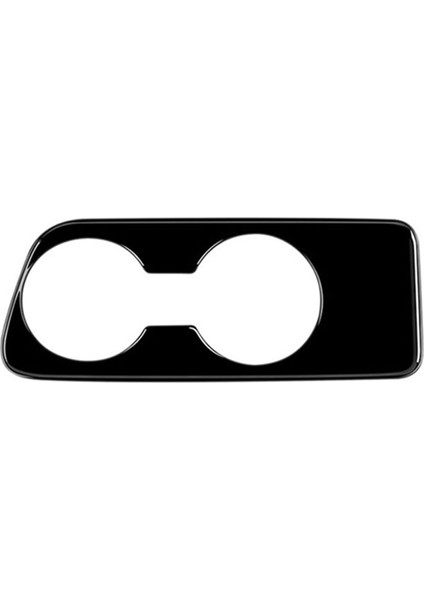 Parlak Siyah Araba Merkezi Konsol Su Kupası Tutucu Dekorasyon Kapağı Toyota Yaris Cross 2021 2022 Rhd Için (Yurt Dışından)