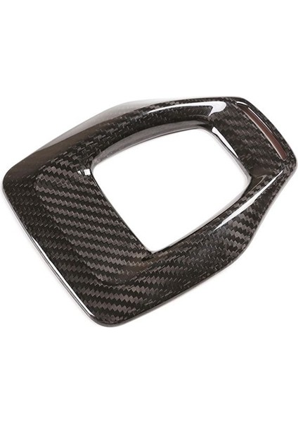 Kuru Karbon Fiber Araç Dişli Vites Paneli Çerçeve Trim Kapak Alfa Için Romeo Giulia Stelvio 2020 2021 Iç Aksesuarlar (Yurt Dışından)