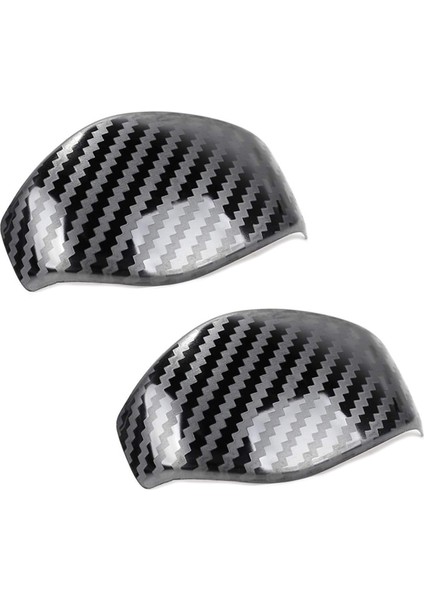 Honda Civic 2016-2019 Için 2x Iç Dişli Vites Düğmesi Koruyucu Kapak Döşeme Etiketi 10 Gen Otomatik Şanzıman (Yurt Dışından)